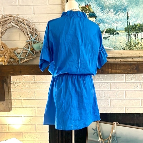 Finley, Luxury Clothier,Gorgeous Blue, Pull -Over, Pockets, Excellent Condition - Picture 9 of 11